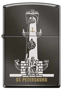 Зажигалка ZIPPO 150 ROSTRAL COLUMN